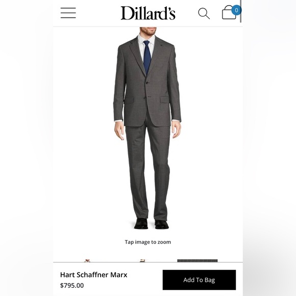 Hart Shaffner Marx Men’s Suit - Picture 2 of 5